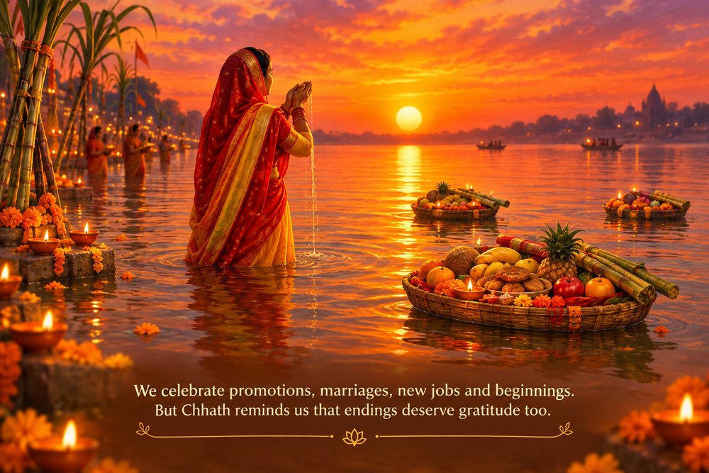 🌞 The Story of Chhath Puja: Why This Ancient Festival Still Speaks to a New Generation