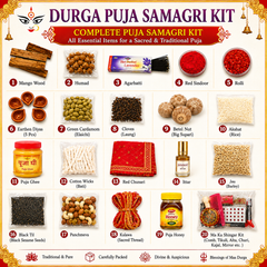 Durga Pooja Samagri Kit 21 Items