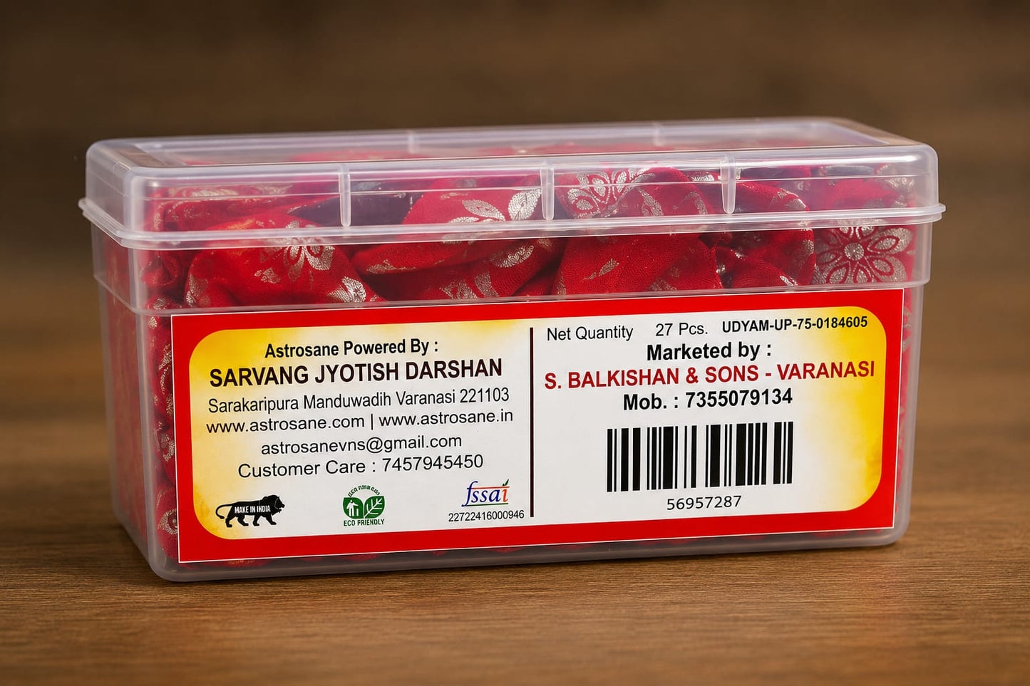 Complete Organic Pooja Samagri Kit – All-in-One Ritual Box for Rudrabhishek & Daily Worship