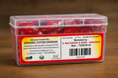 Complete Organic Pooja Samagri Kit – All-in-One Ritual Box for Rudrabhishek & Daily Worship