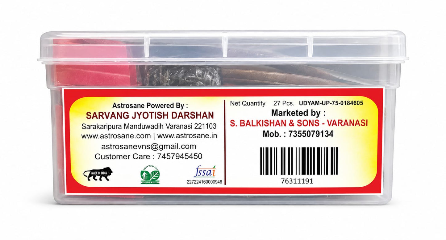 Complete Organic Pooja Samagri Kit – All-in-One Ritual Box for  Satyanarayan Katha & Daily Worship