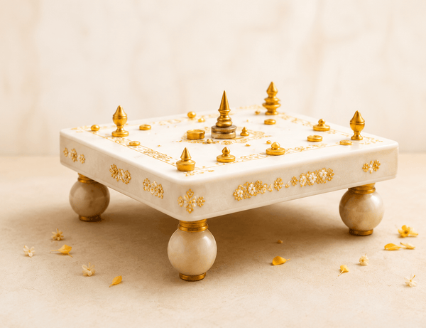 Brass Pooja Thali Set