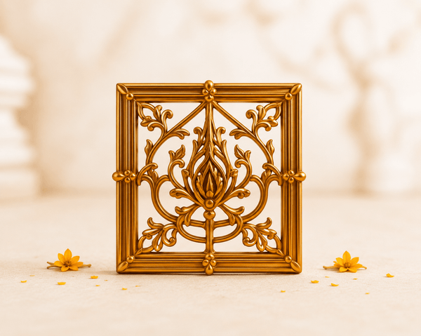 Brass Pooja Thali Set