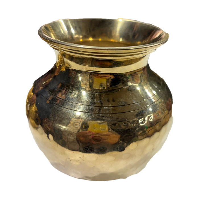 Brass Lota (Peetal Lota) Top Diameter 4 inch, Height 5.5 inch, for Puja, Kalash, Home Decor & Gifting