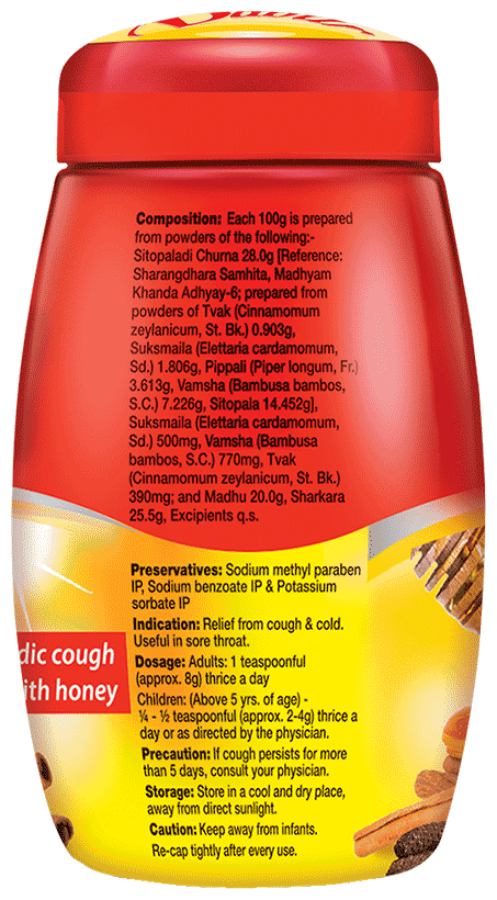 Dabur Honitus Madhuvaani - Ayurvedic Medicine for Cough and Cold
