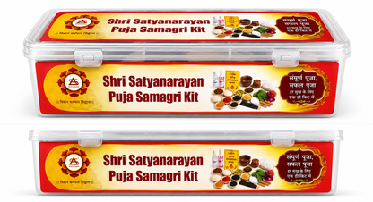 Complete Organic Pooja Samagri Kit – All-in-One Ritual Box for  Satyanarayan Katha & Daily Worship