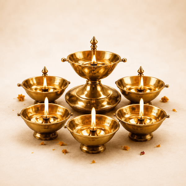 Clay Diya (Set of 5)